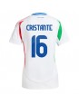 Billige Italia Bryan Cristante #16 Bortedrakt Dame EM 2024 Kortermet